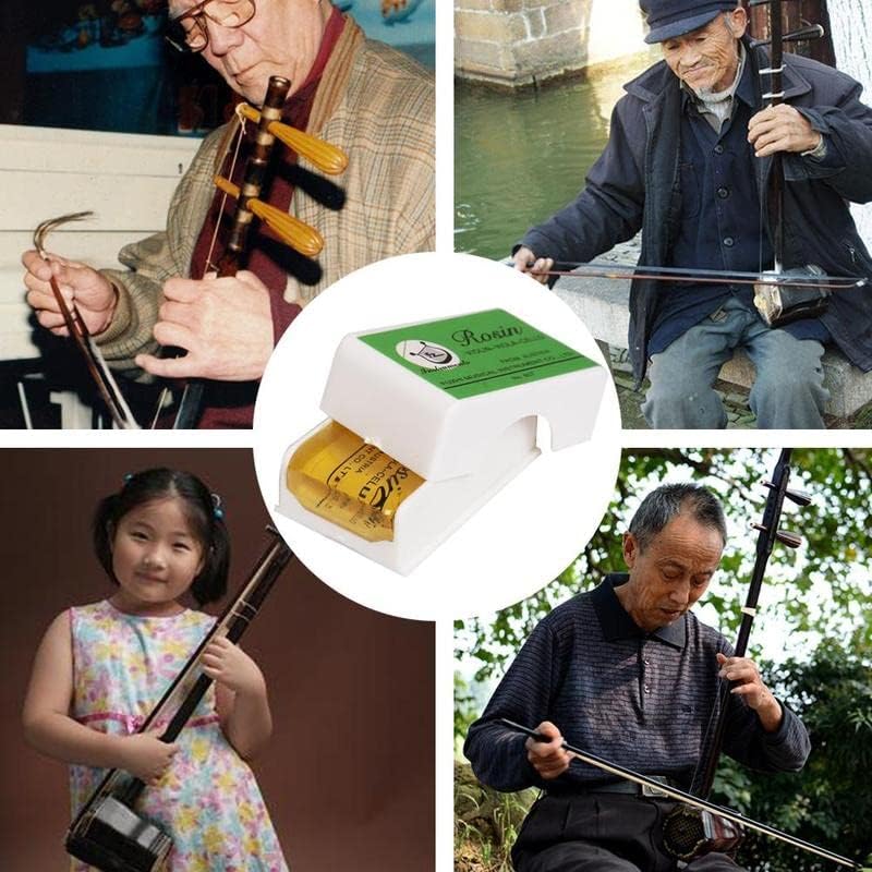 SETHDA Geva Natural Violin Rosin 8 pack Violin Rosin Light Low Dust Resin Suit for Violin Viola & Cello - Image 2